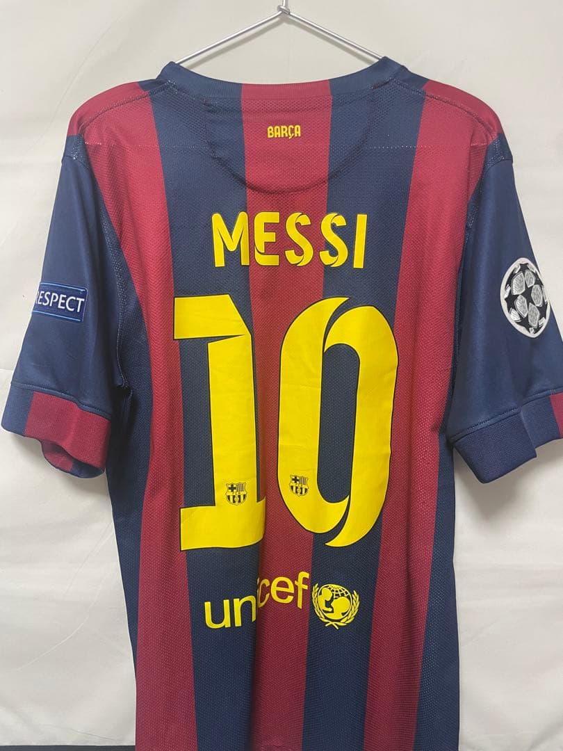 【値下げ可】FCバルセロナ メッシ 14ー15 CL決勝ユニ