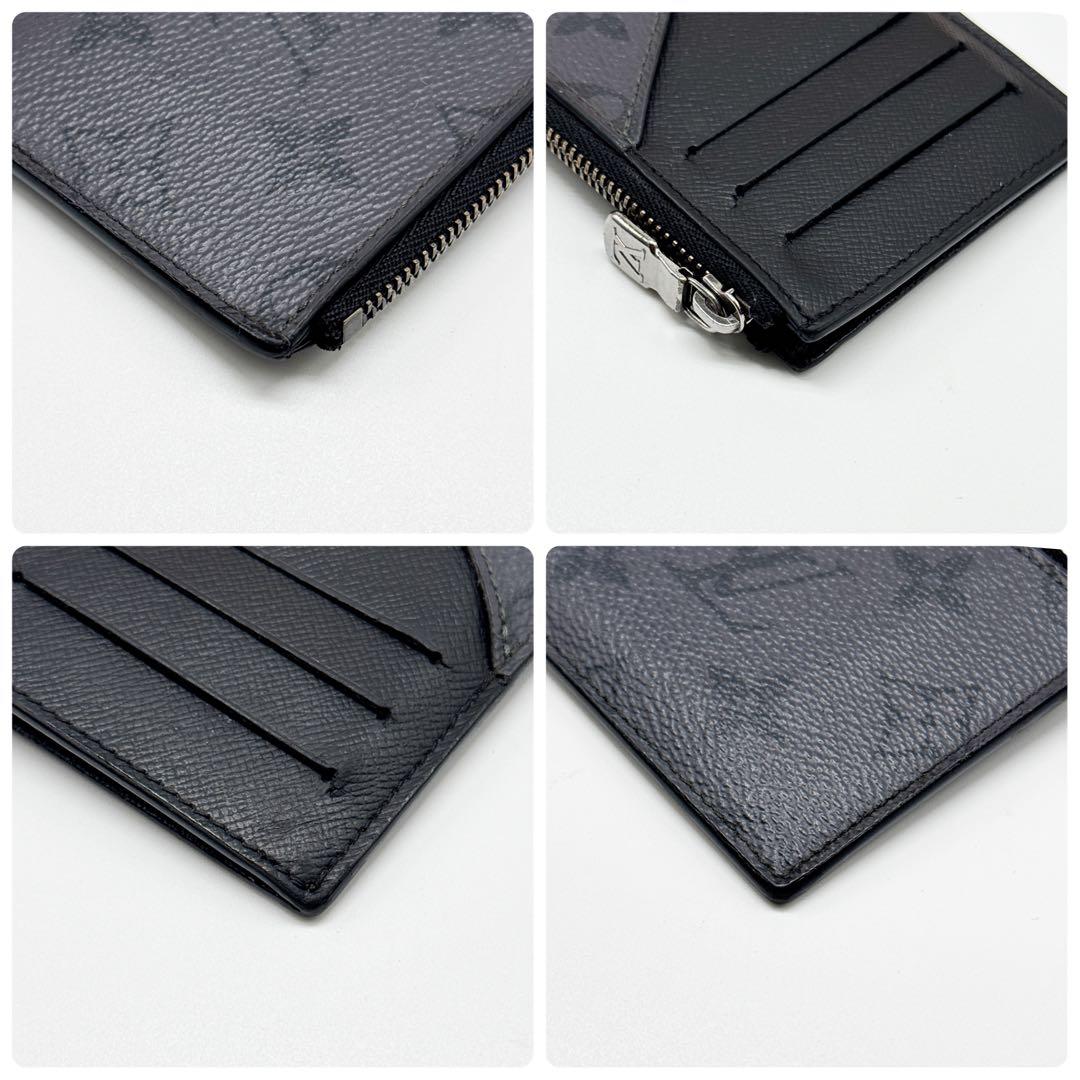 ルイヴィトン モノグラム タイガラマ カード グレー ケース 黒