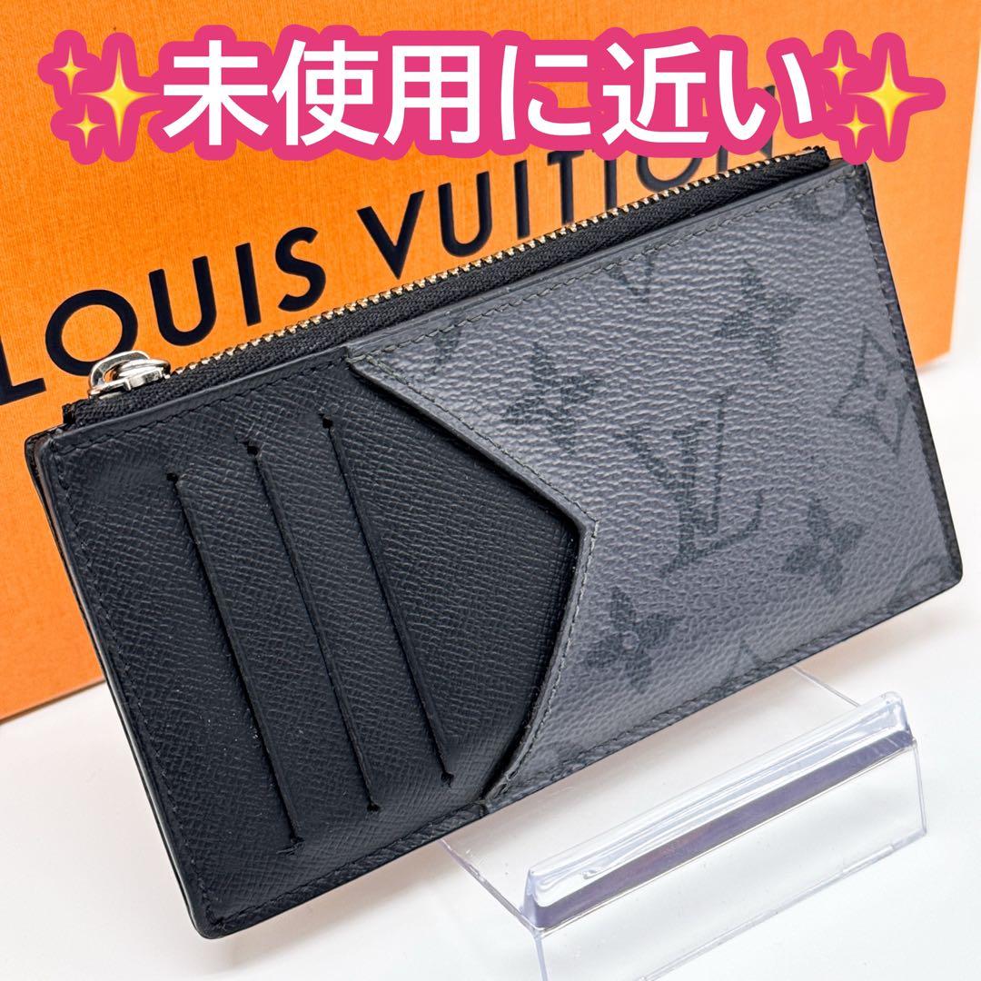 ルイヴィトン モノグラム タイガラマ カード グレー ケース 黒