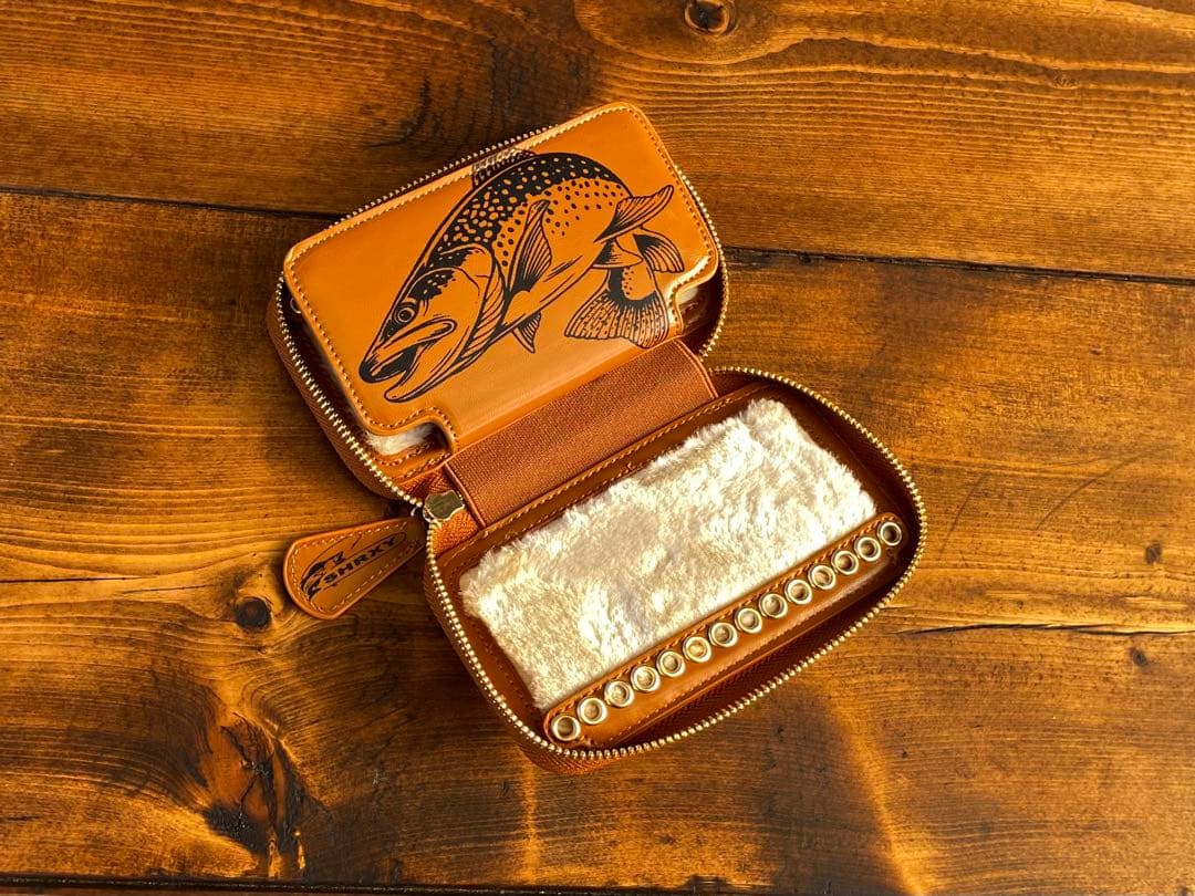 渓流釣りセット　トラウトロッド　スピニングリール　ウッドノブ　天然木グリップ