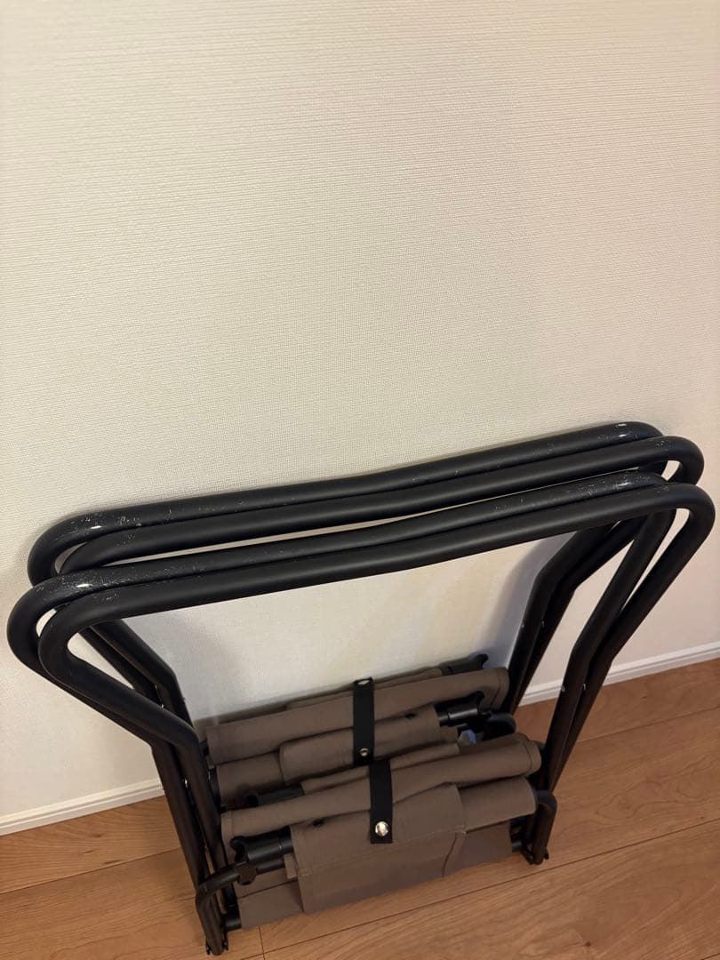  PEAK スノーピーク　FDチェアワイド グレー　2個セット