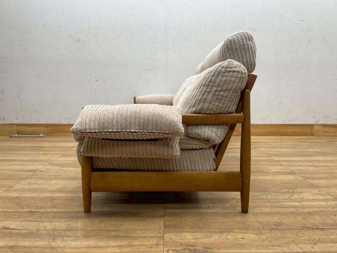 T7958☆美品☆ジャーナルスタンダードファニチャー☆アクメマデイラ2PSOFA