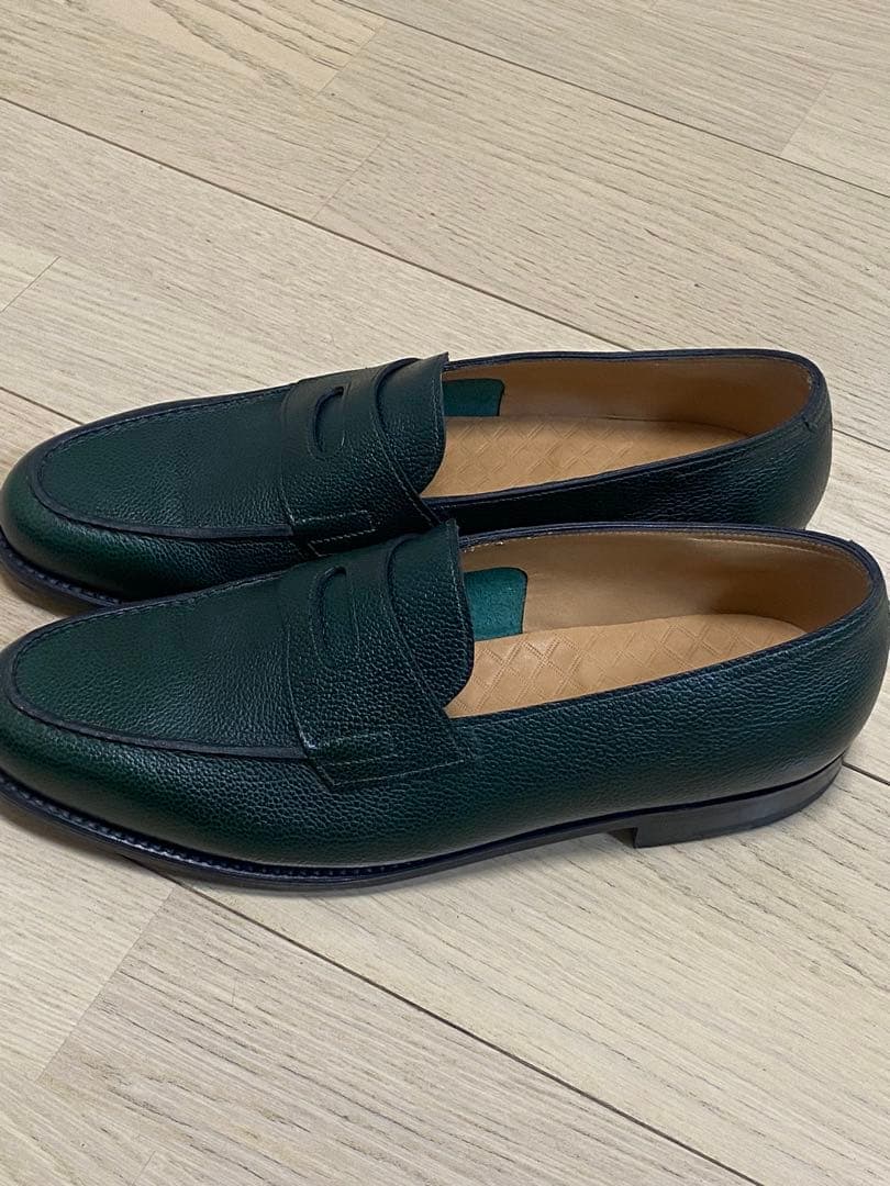 ジョンロブ ロペス ダークグリーン ローファー　7E 日本限定カラー