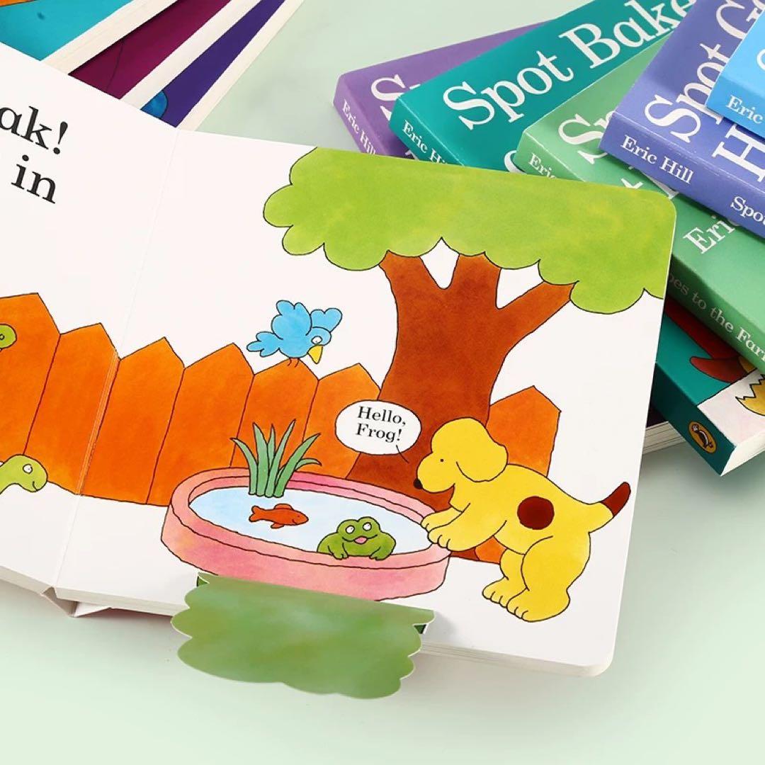 Where’s spot はらぺこあおむし 英語絵本 タッチペン