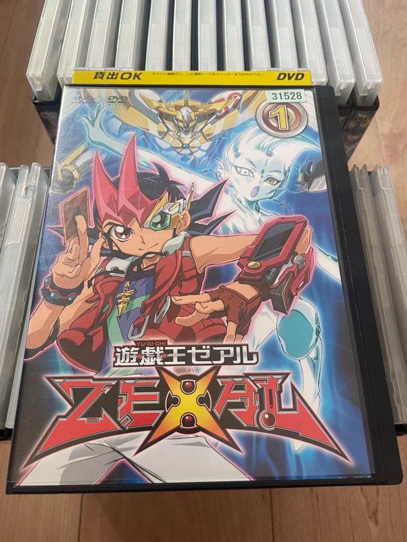 遊戯王ゼアル　zexal 1〜28巻　DVD 非全巻