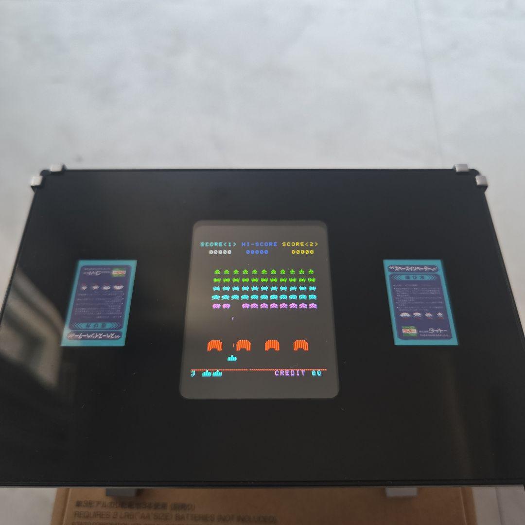 遊べる貯金箱 スペースインベーダー テーブル筐体型