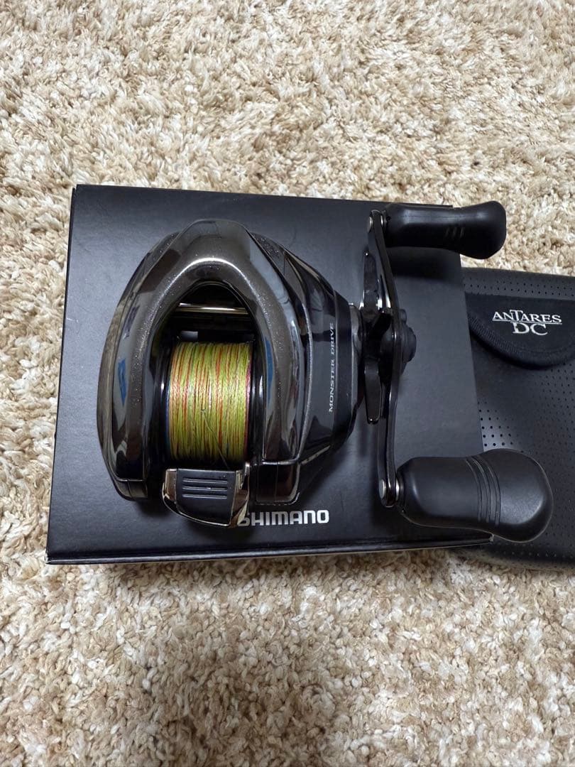 SHIMANO ANTARES DC リール ブラック ケース付き