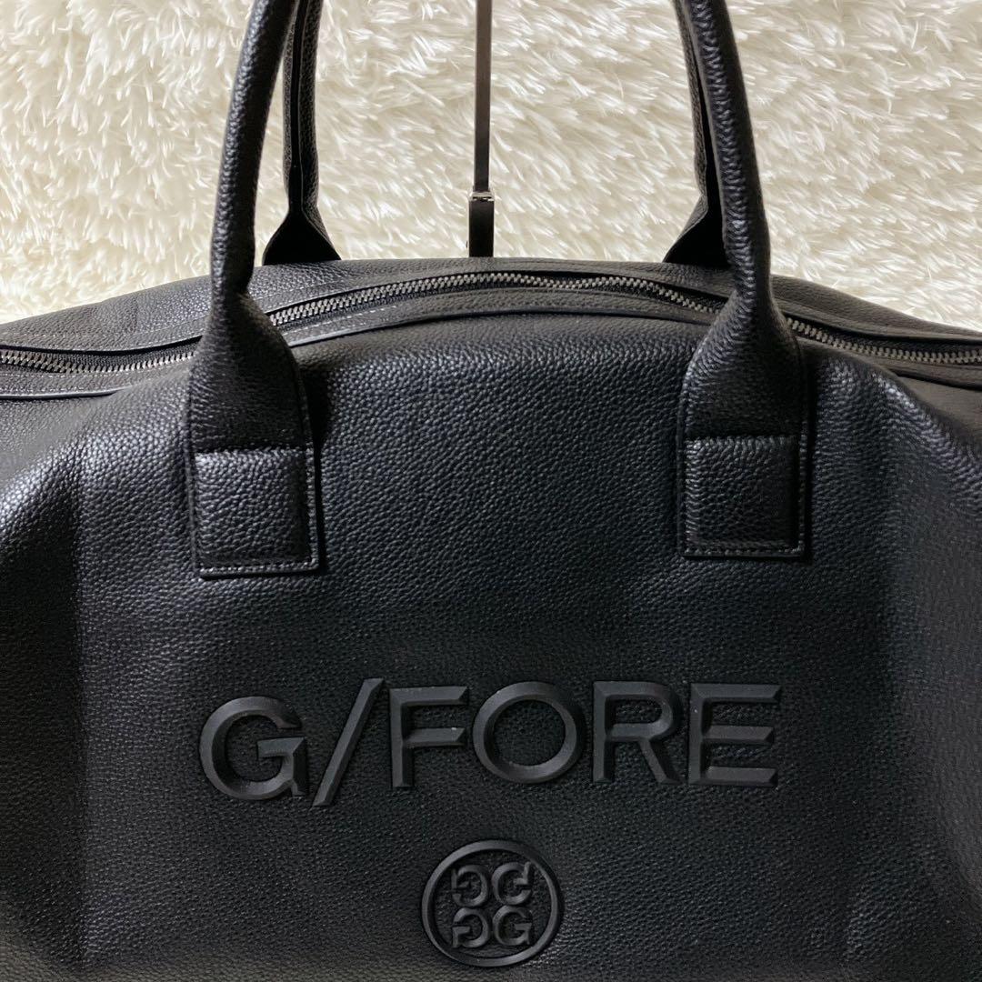 【定価82,500円】G/FORE☆ラウンドボストンバッグ ゴルフバッグ 黒