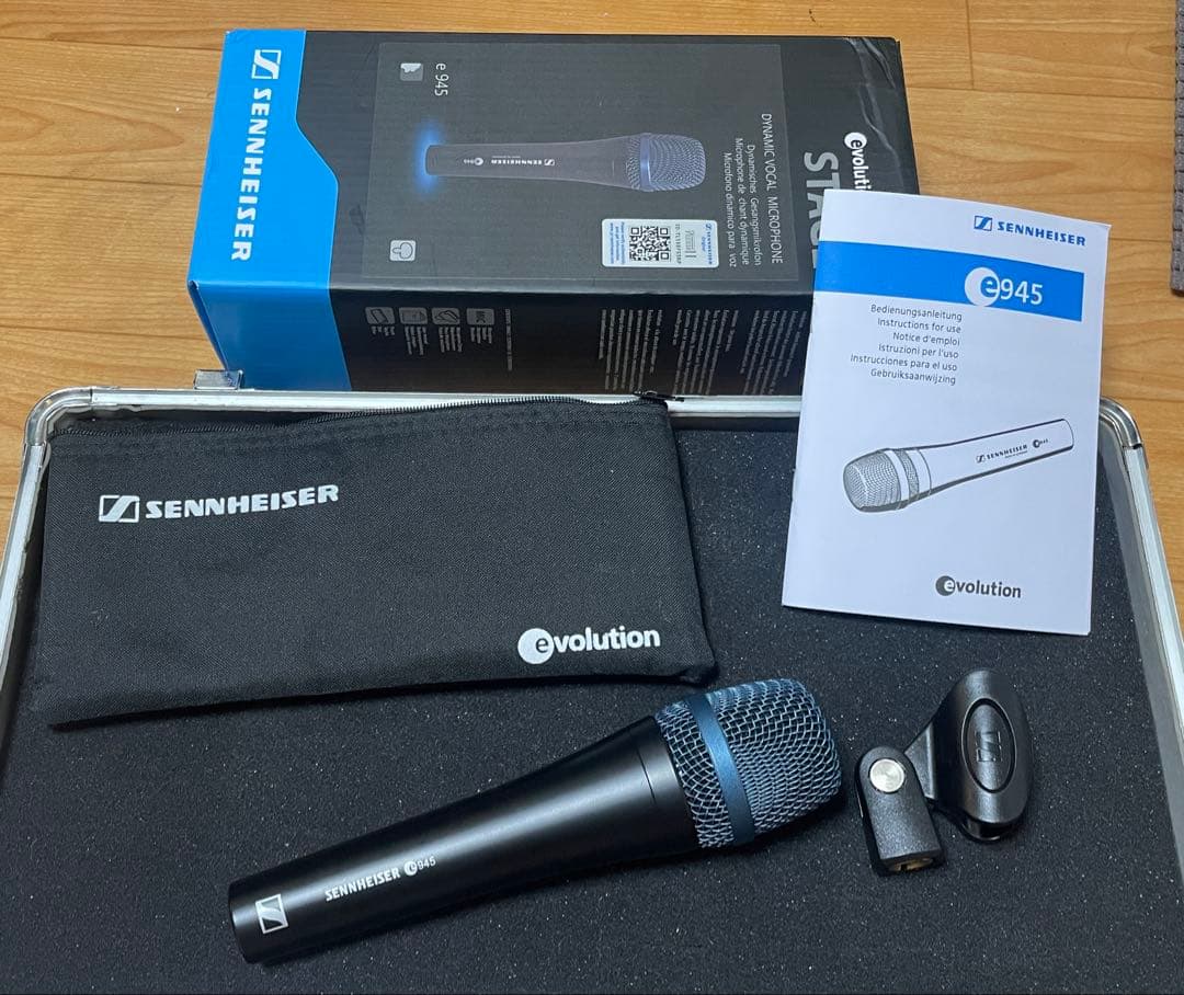SENNHEISER e945 ほぼ未使用 ダイナミックマイク ゼンハイザー