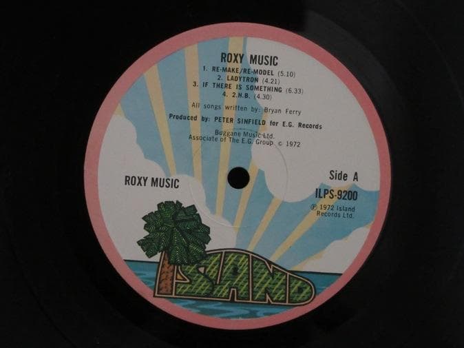 ROXY MUSIC★Same UK  Pink Rim オリジナル