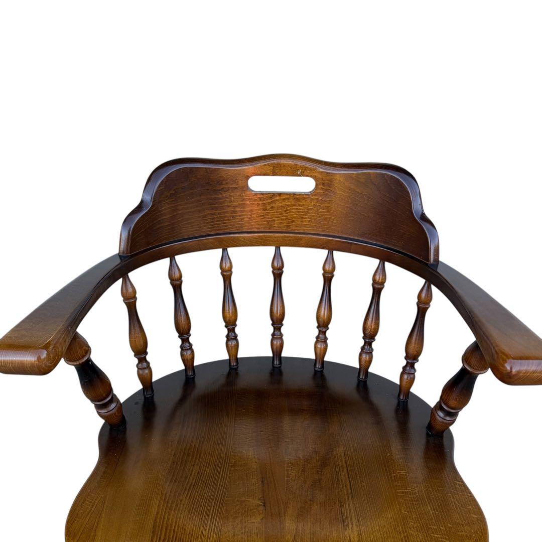 【極美品】飛騨産業 キツツキマーク ダイニングチェア