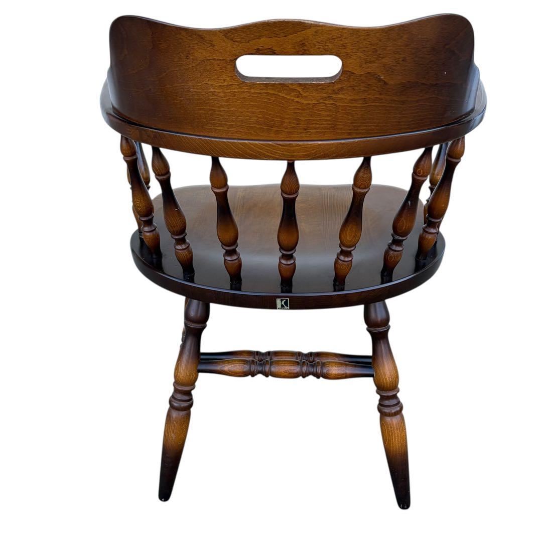 【極美品】飛騨産業 キツツキマーク ダイニングチェア