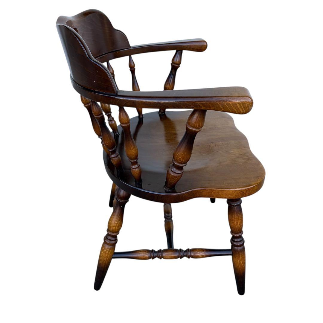 【極美品】飛騨産業 キツツキマーク ダイニングチェア