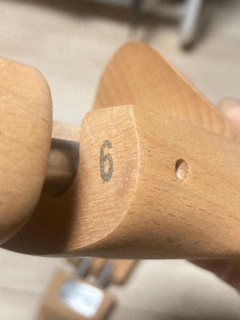 パラブーツ シューツリー サイズ6 ほぼ未使用