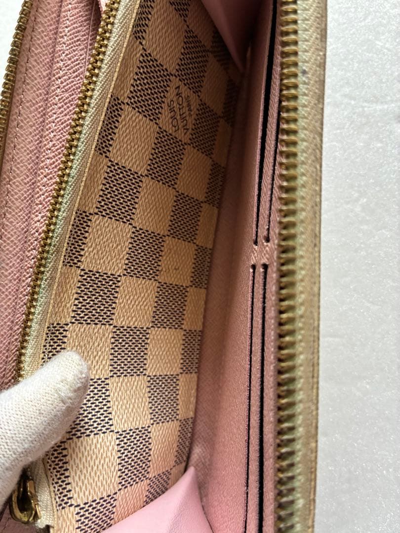 ルイヴィトン　ダミエ・アズール　ラウンドファスナー　ウォレット　長財布