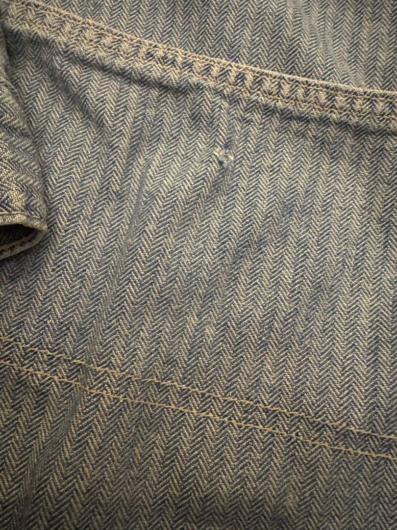 RRL Ralph Lauren ストライプ カバーオール　ダブルアールエル　L