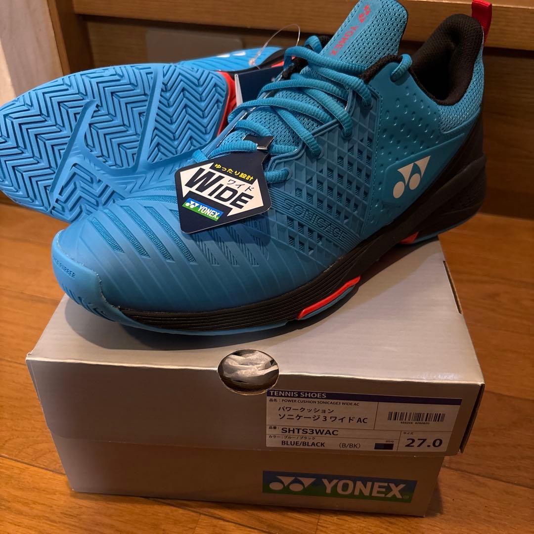 ヨネックス　テニスシューズ　パワークッション ソニケージ3ワイドAC