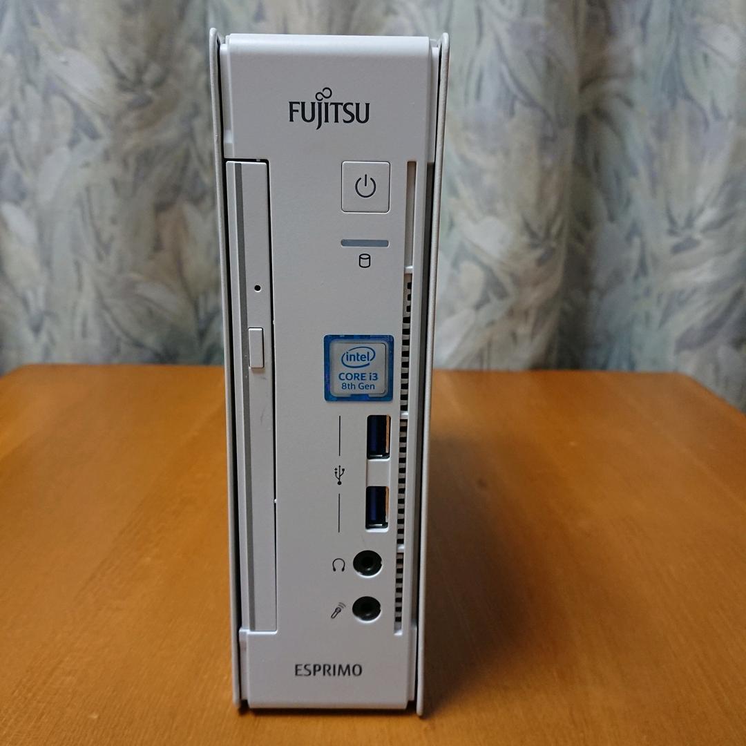 ミニPC　富士通 ESPRIMO Q558/V　intel8世代CPU