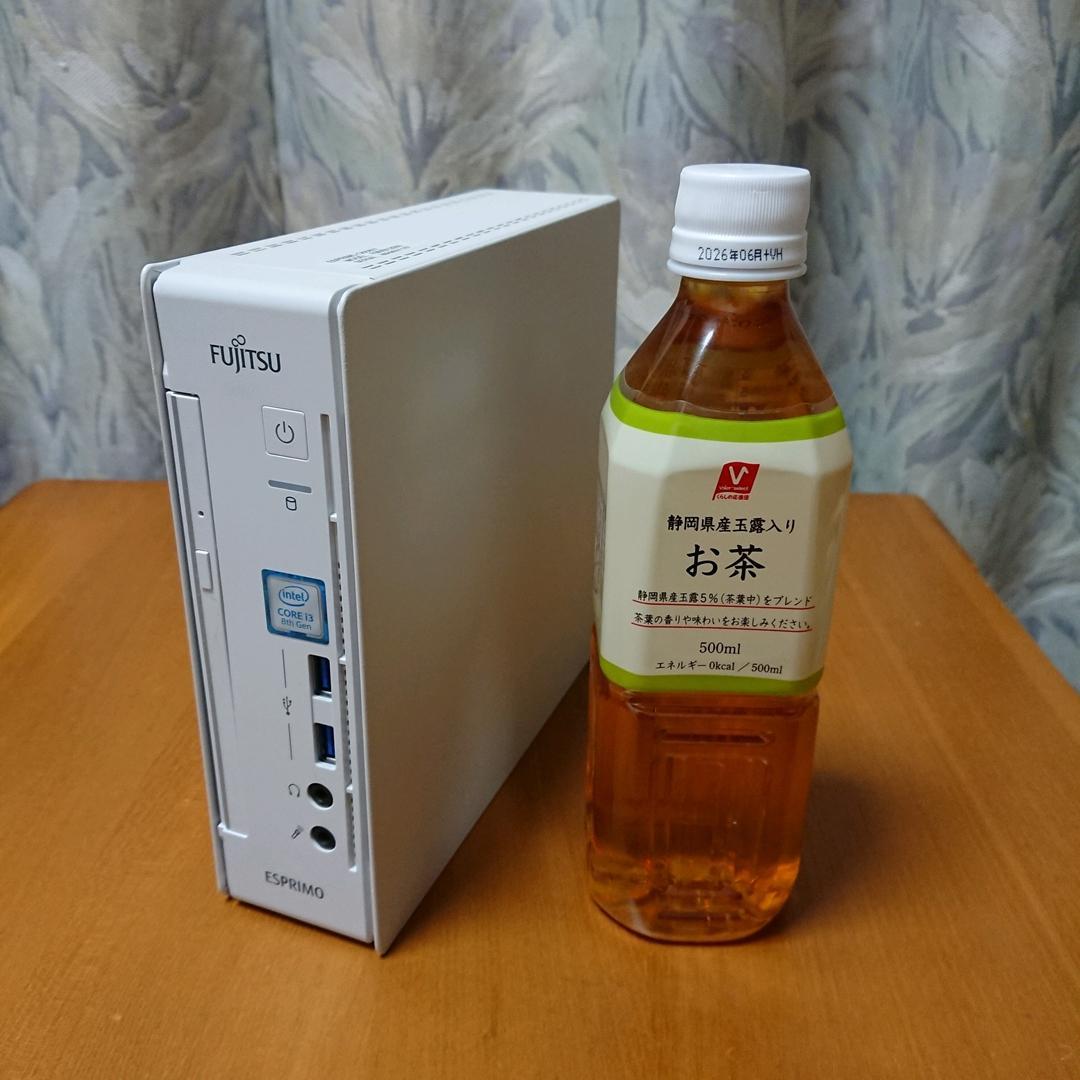 ミニPC　富士通 ESPRIMO Q558/V　intel8世代CPU
