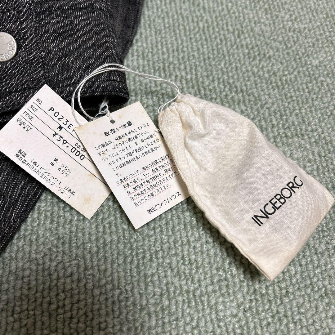 【再値下げ】新品 インゲボルグ INGEBORG 薔薇 デニムGジャン