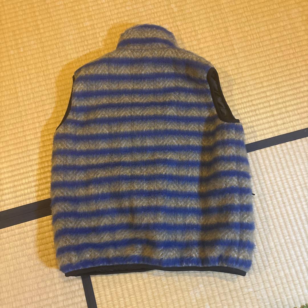 キャピタル kapitalリバーシブルジップアップベスト