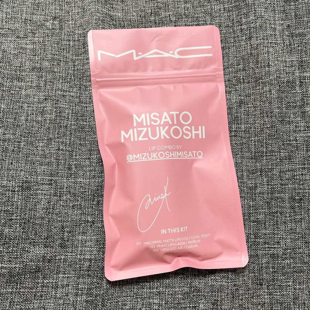 M・A・C MAC リップコンボ ピンク 水越みさと コラボ リップ 限定