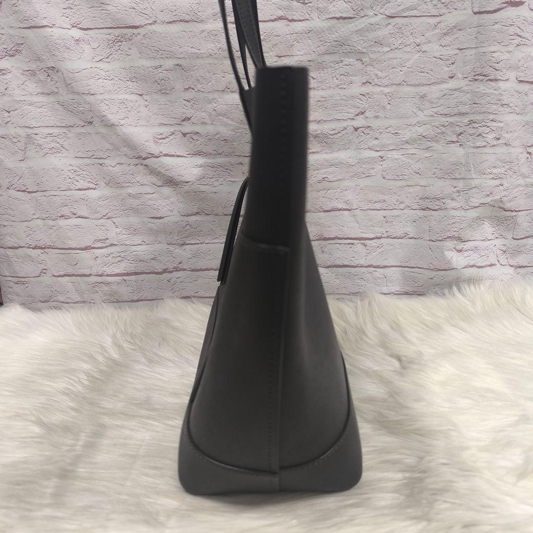 【kristen様】ヘンリベンデル　サフィアーノレザー　トートバッグ　ストライプ