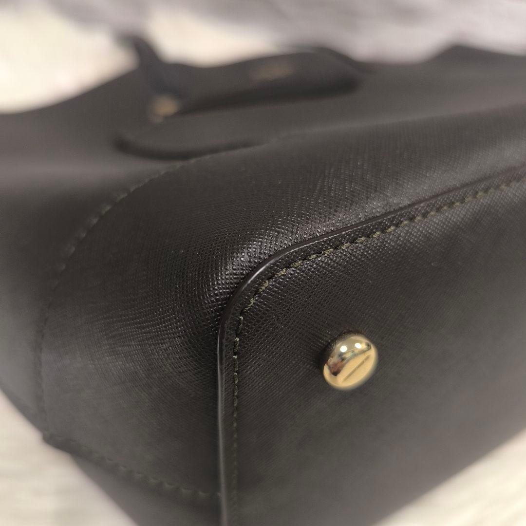 【kristen様】ヘンリベンデル　サフィアーノレザー　トートバッグ　ストライプ