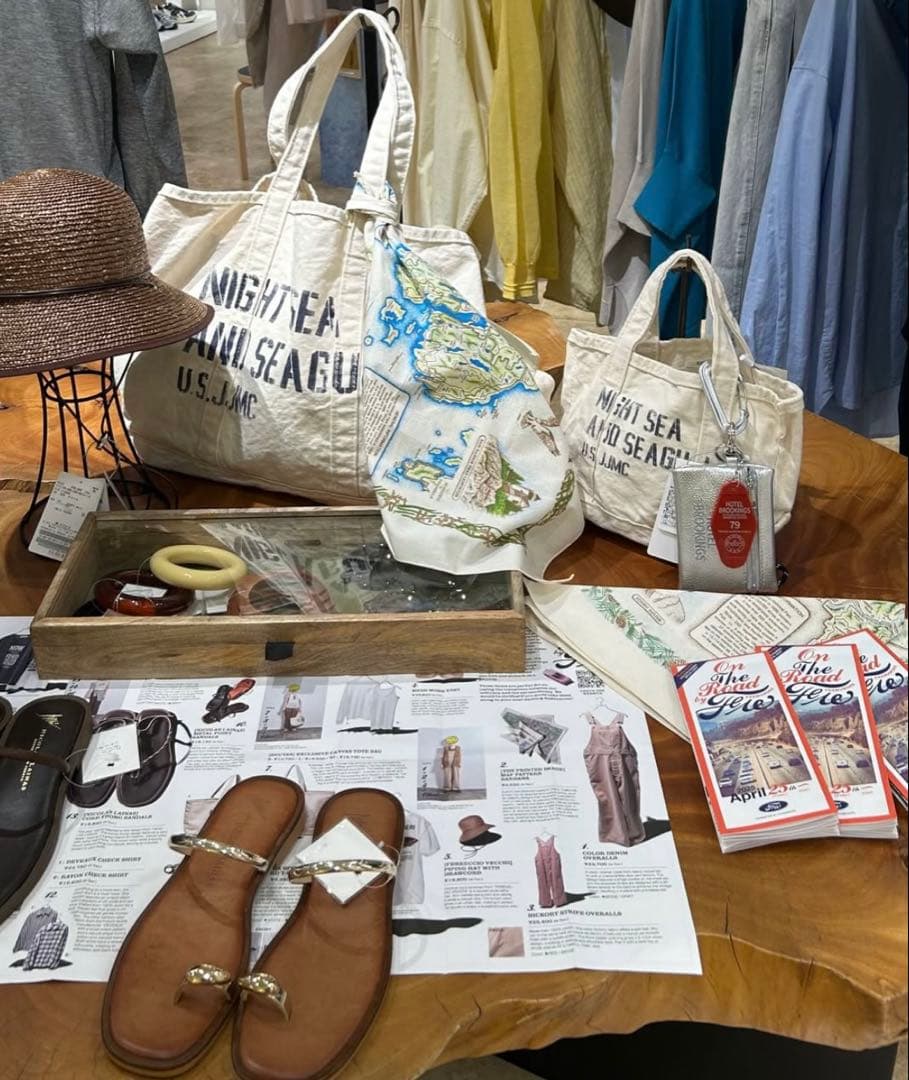 framework BALMYDAYS 別注MOTEL CHARM ポーチ