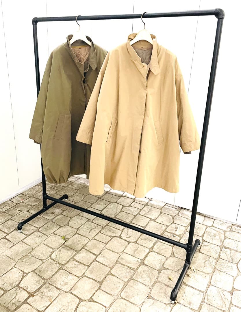 りーちゃん　2台　アイアン ガス管調 ハンガーラック 引き取り限定