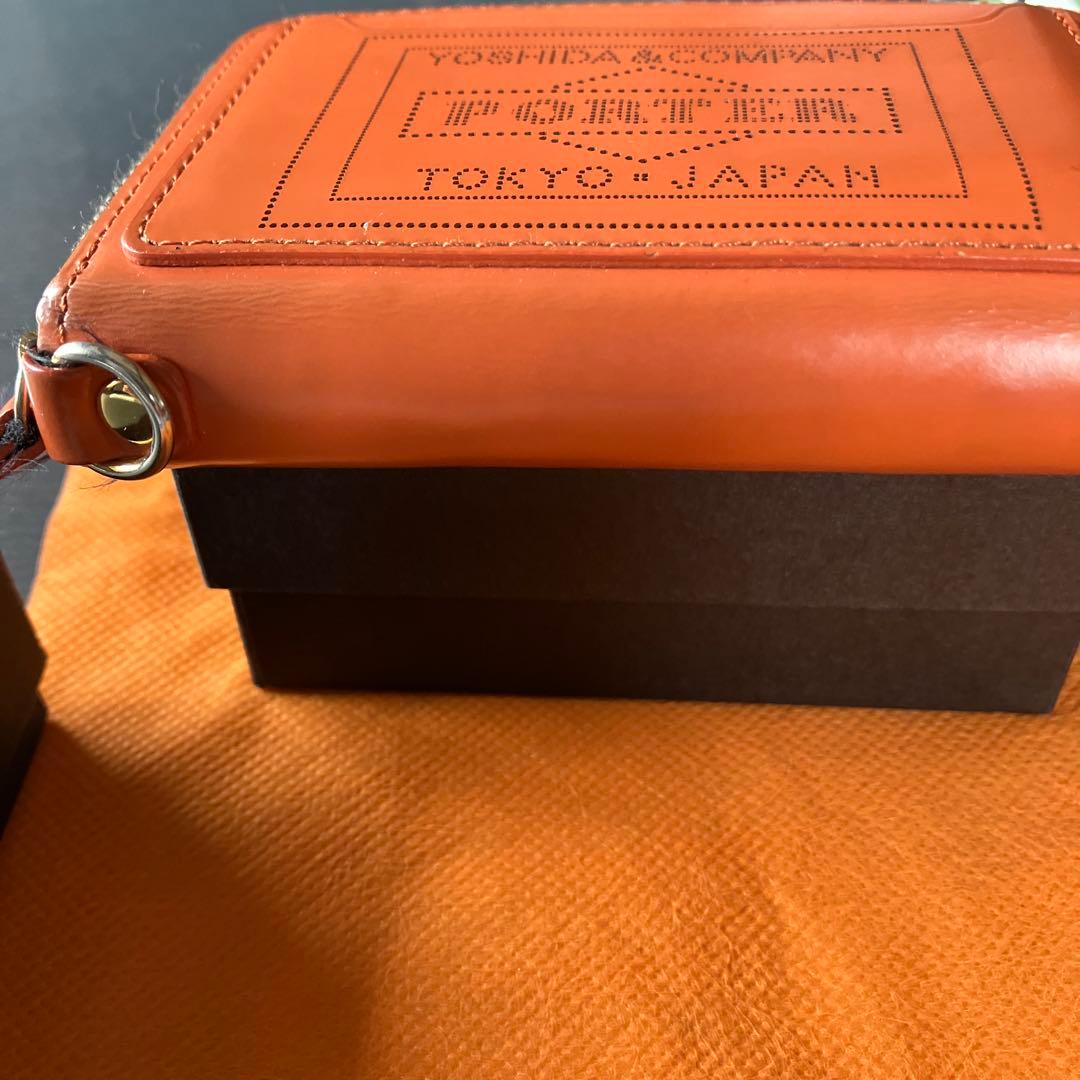 PORTER オレンジレザーキーケース