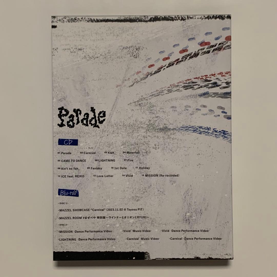 MAZZEL Parade MUZEUM盤 FC限定盤 CD+2Blu-ray