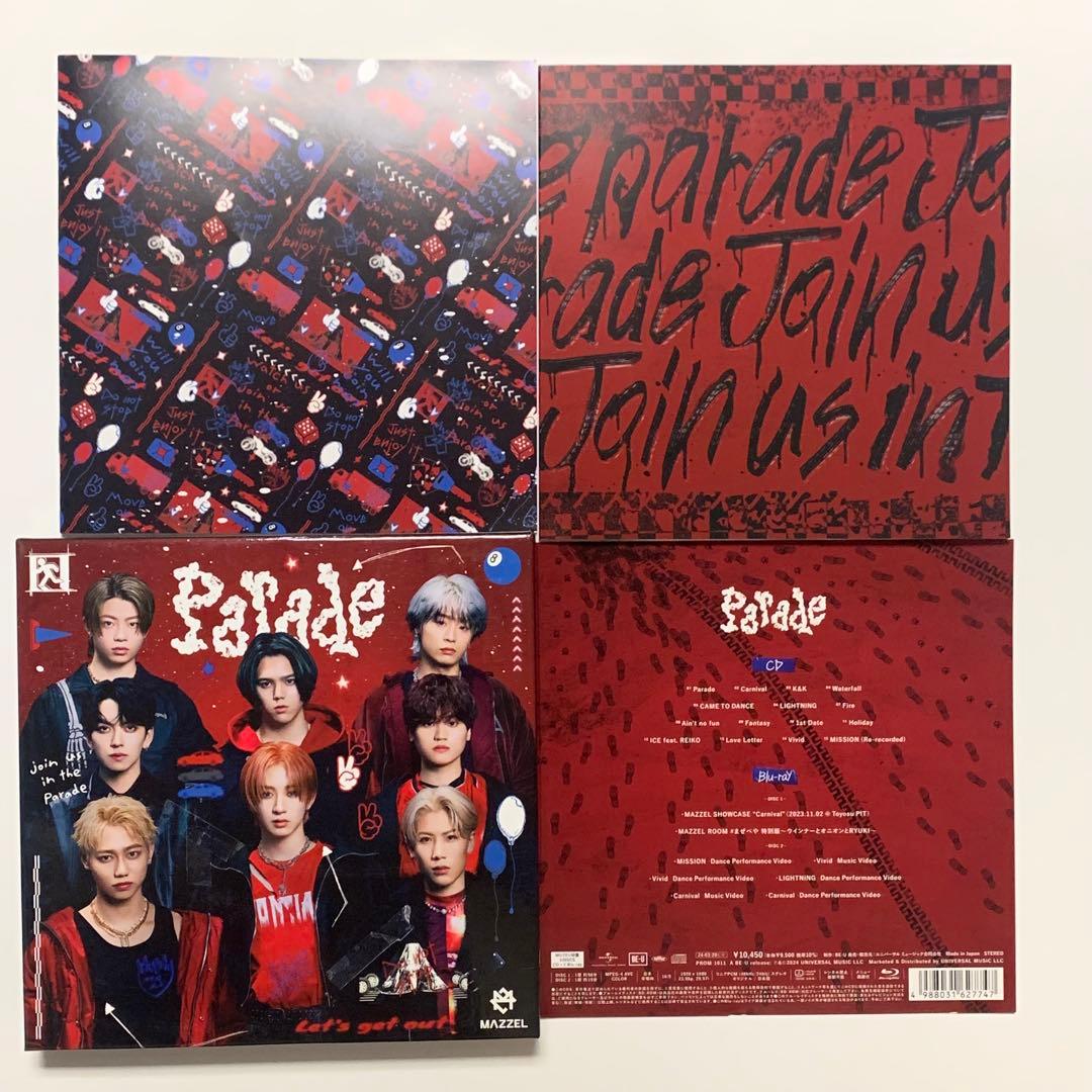 MAZZEL Parade MUZEUM盤 FC限定盤 CD+2Blu-ray