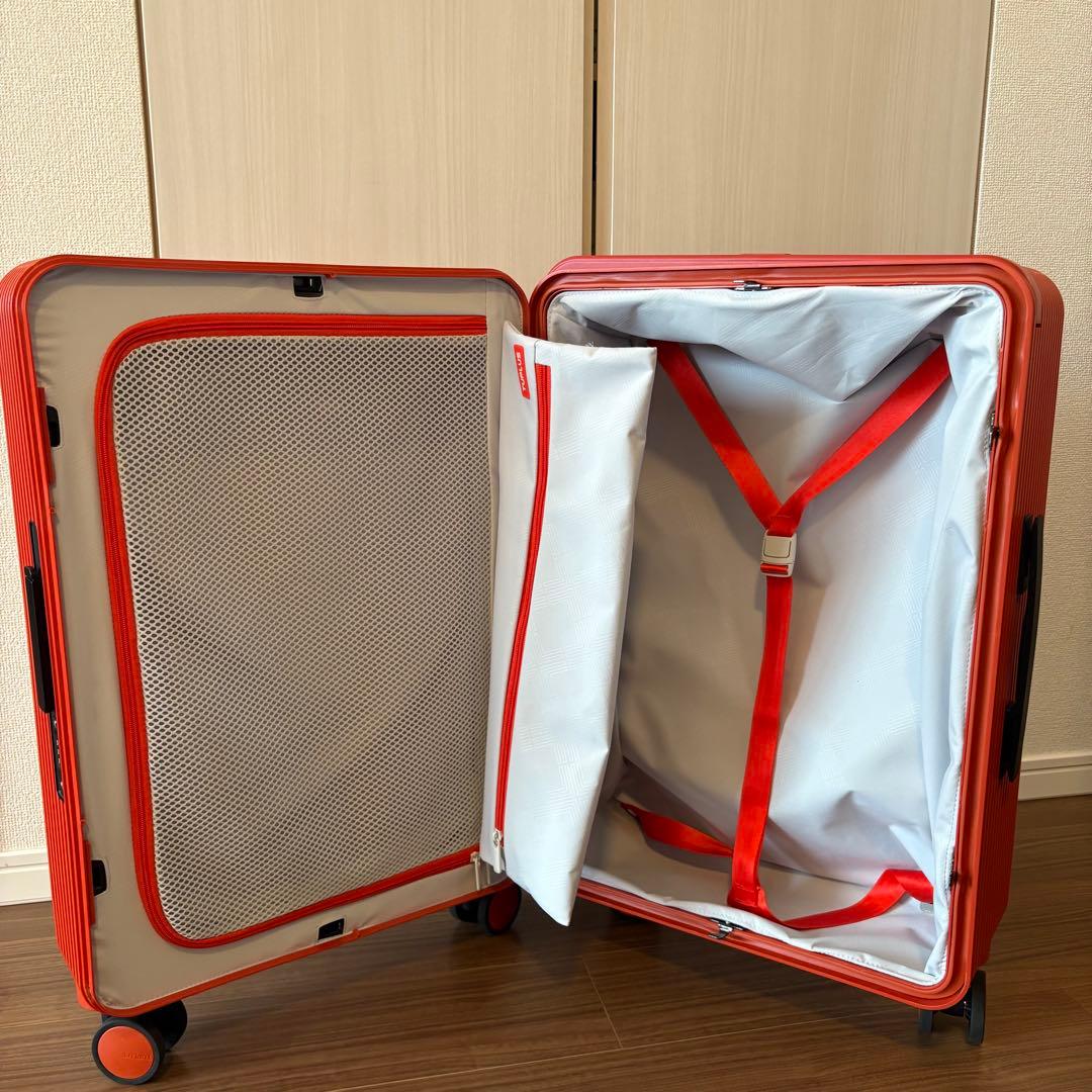 【ケース付】TU PLUS キャリーケース 62L