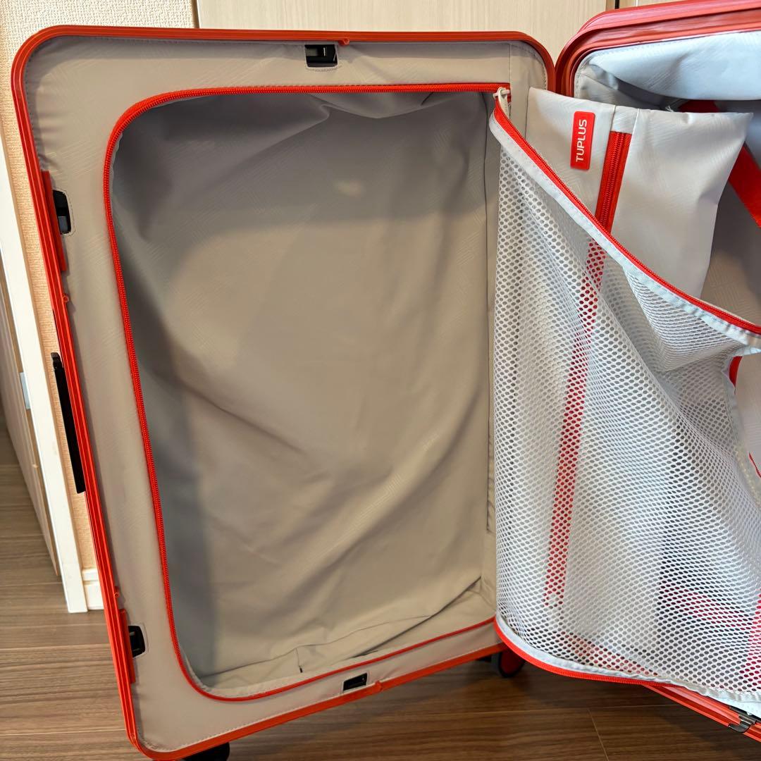 【ケース付】TU PLUS キャリーケース 62L