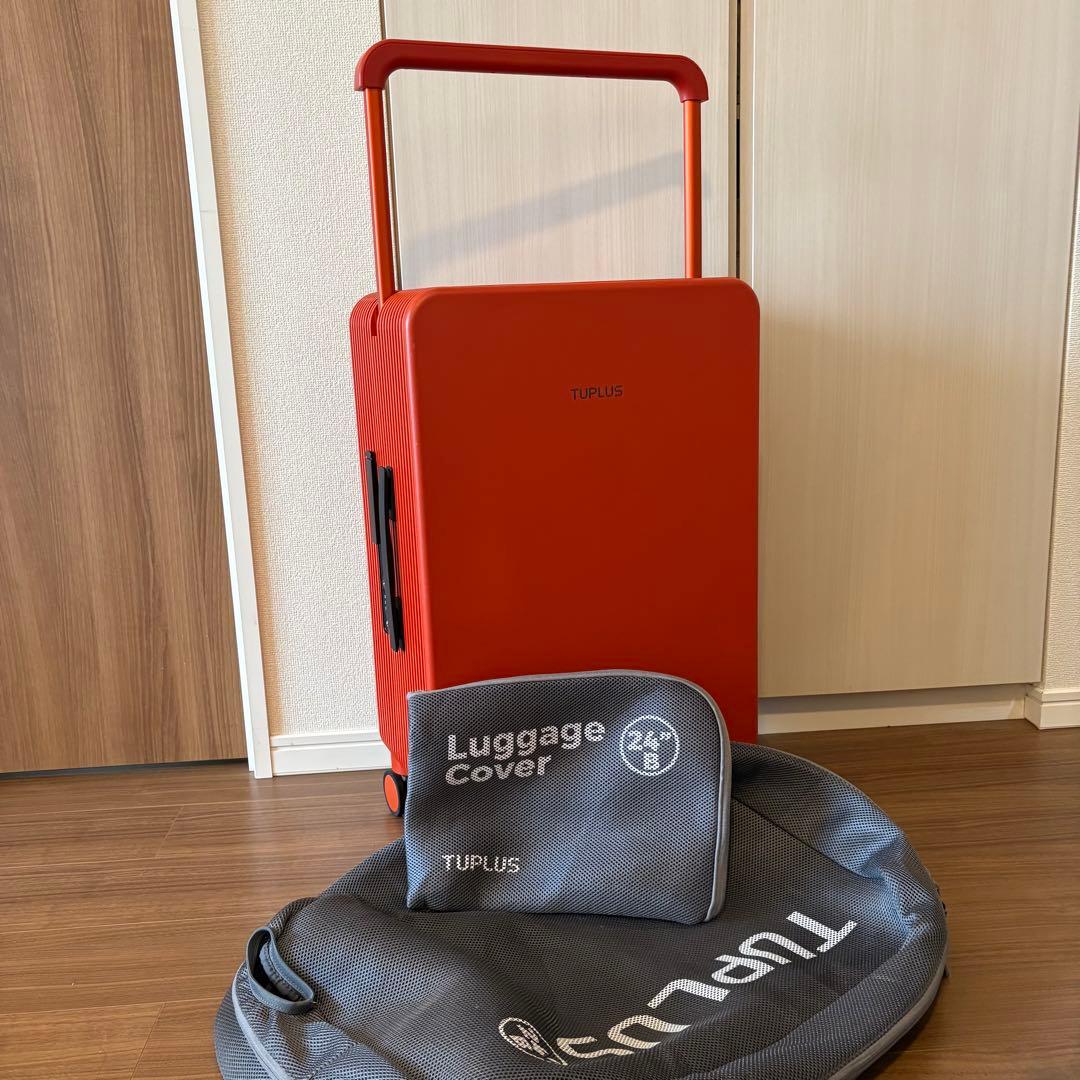 【ケース付】TU PLUS キャリーケース 62L