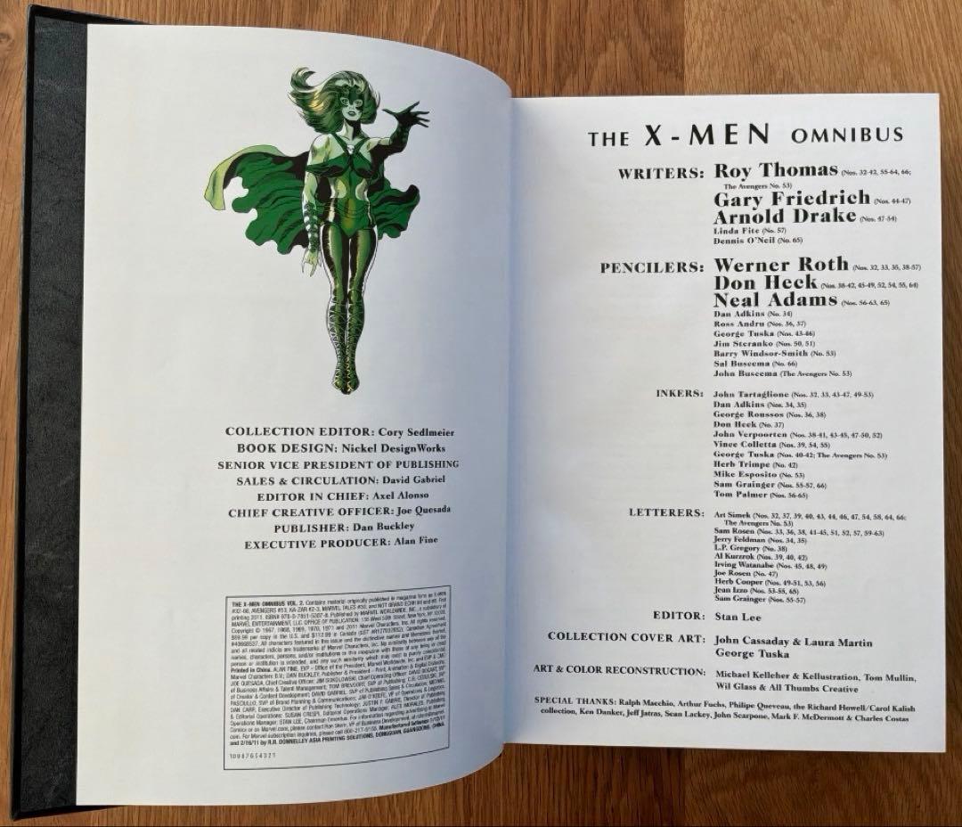 X-men volume 2 omnibus アメコミ