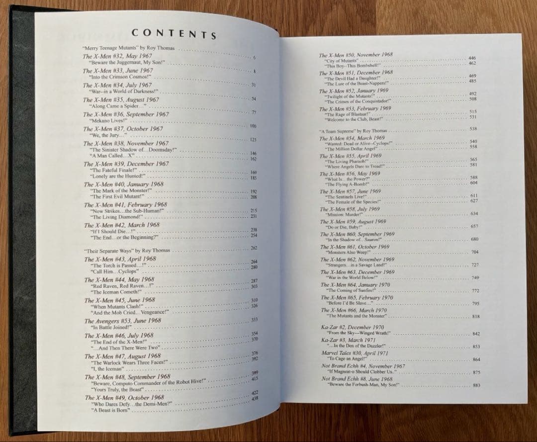 X-men volume 2 omnibus アメコミ