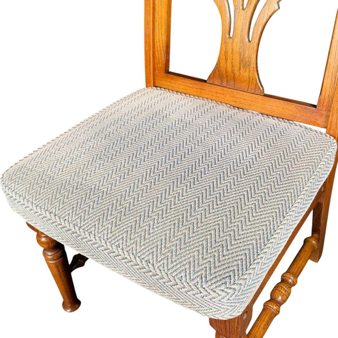 HR805 三越ブルージュ　アームレスチェア　ダイニングチェア