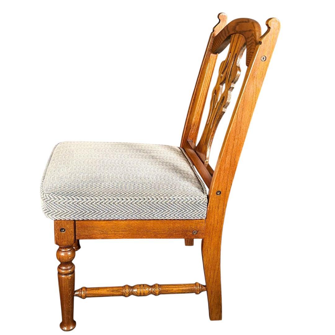 HR805 三越ブルージュ　アームレスチェア　ダイニングチェア