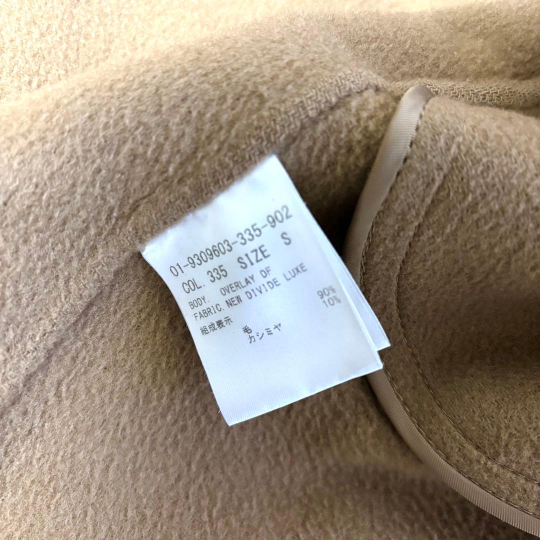 セオリー ダブルフェイス ジャケット オープンコート カシミヤ混 リバーコート