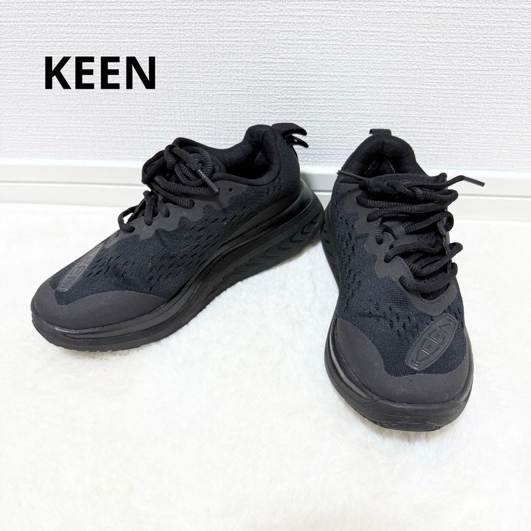キーン KEEN ダブルケー WK400 23cm ブラック 未使用級