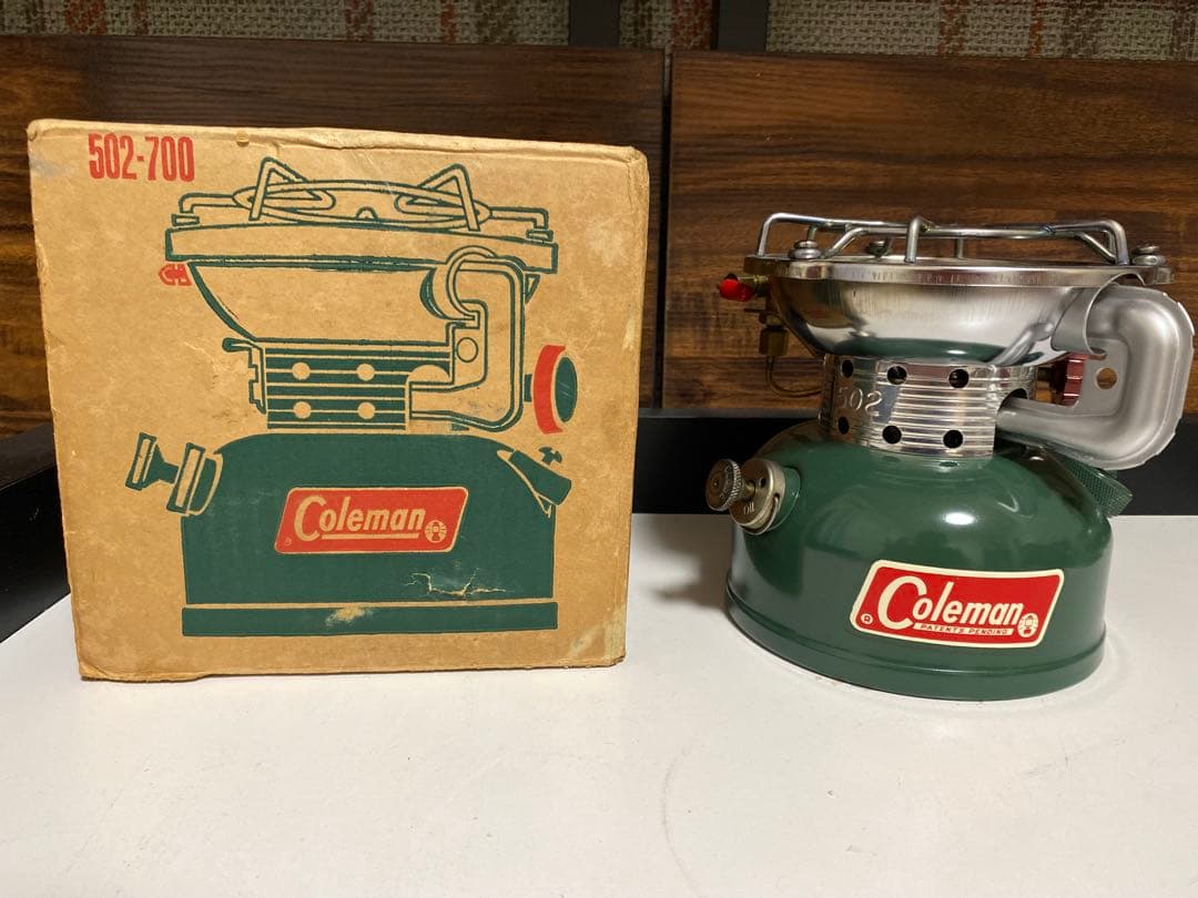 Coleman コールマン 502 stove 70年5月製　とてもきれい