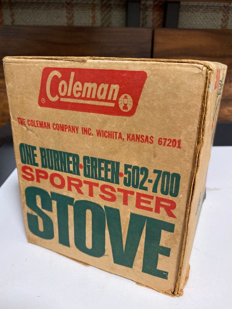 Coleman コールマン 502 stove 70年5月製　とてもきれい