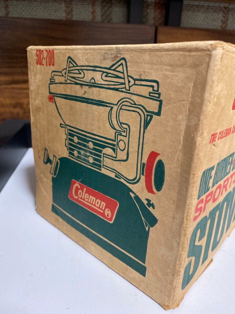 Coleman コールマン 502 stove 70年5月製　とてもきれい