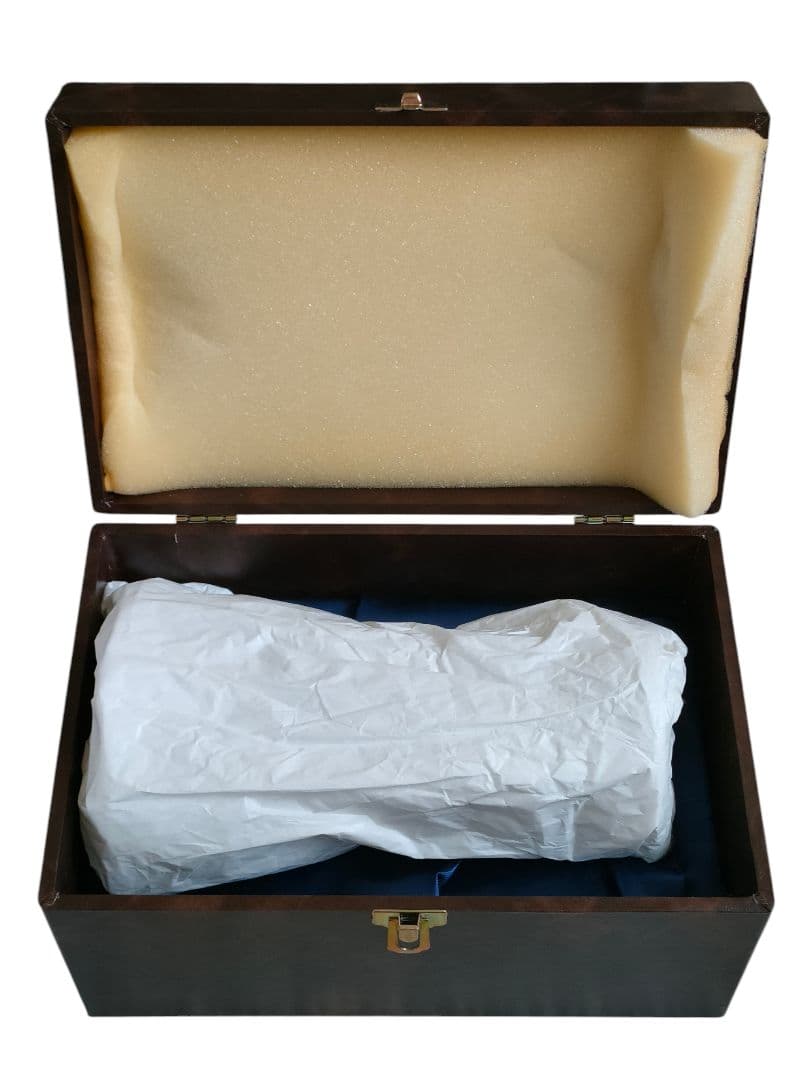 【Bohemia Crystal】ラスカ ボヘミアクリスタル 花瓶 未使用品