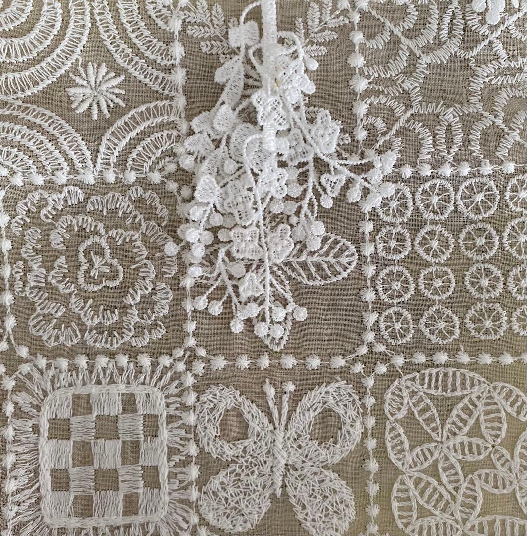 【る】forest tile × choucho 巾着ポーチ　4点