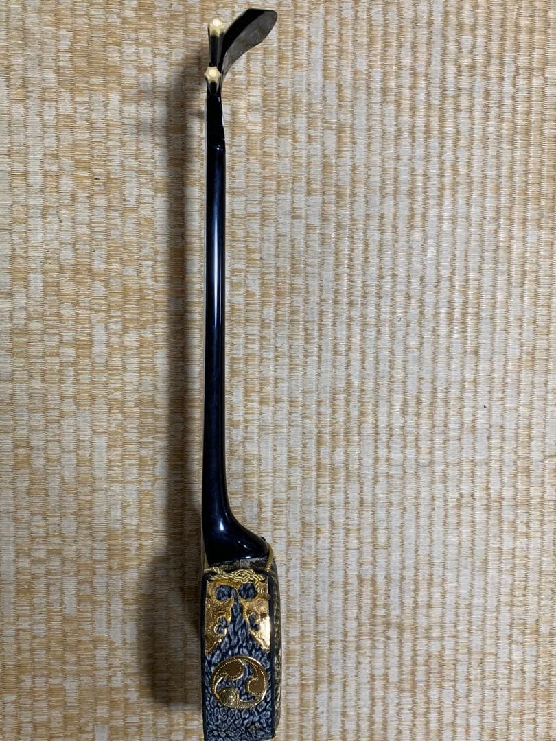 画像追加＆価格大幅調整！！昭和中期頃八重山黒木真壁型三線　古典音楽師範様より