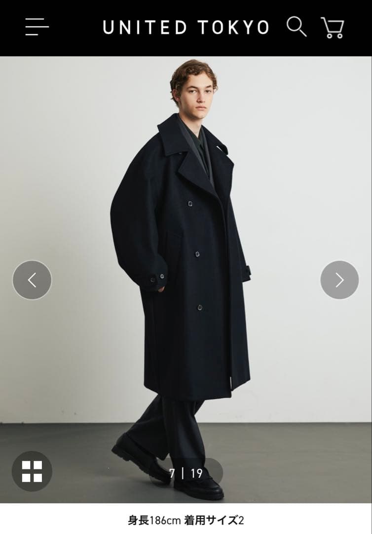 UNITED TOKYO ×EX Super180s メルトンコート 10周年