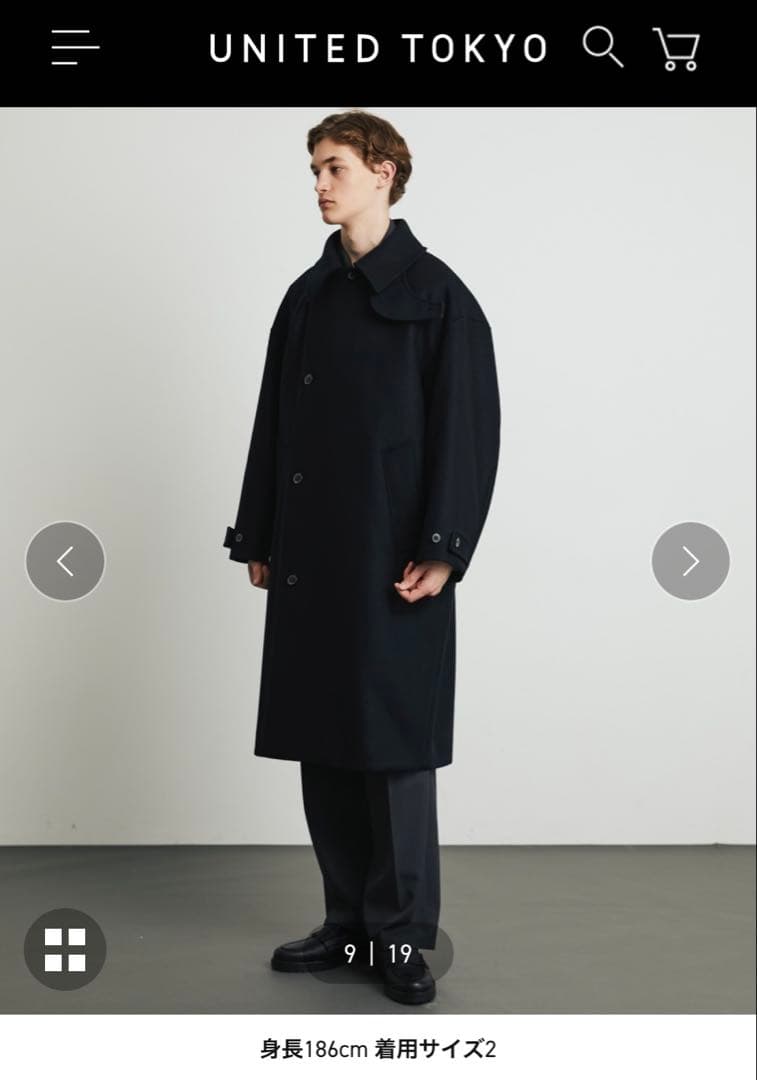 UNITED TOKYO ×EX Super180s メルトンコート 10周年